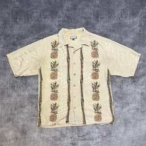 Bohio embroidered linen polo top